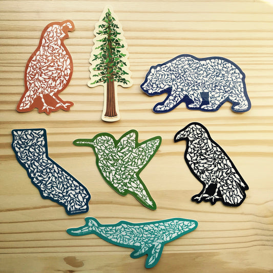 wildlife stickers
