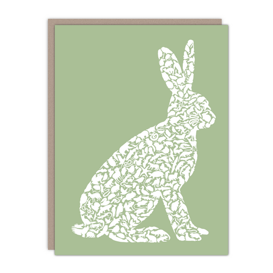 New size! Jack Rabbit Card - Alice Frost Studio