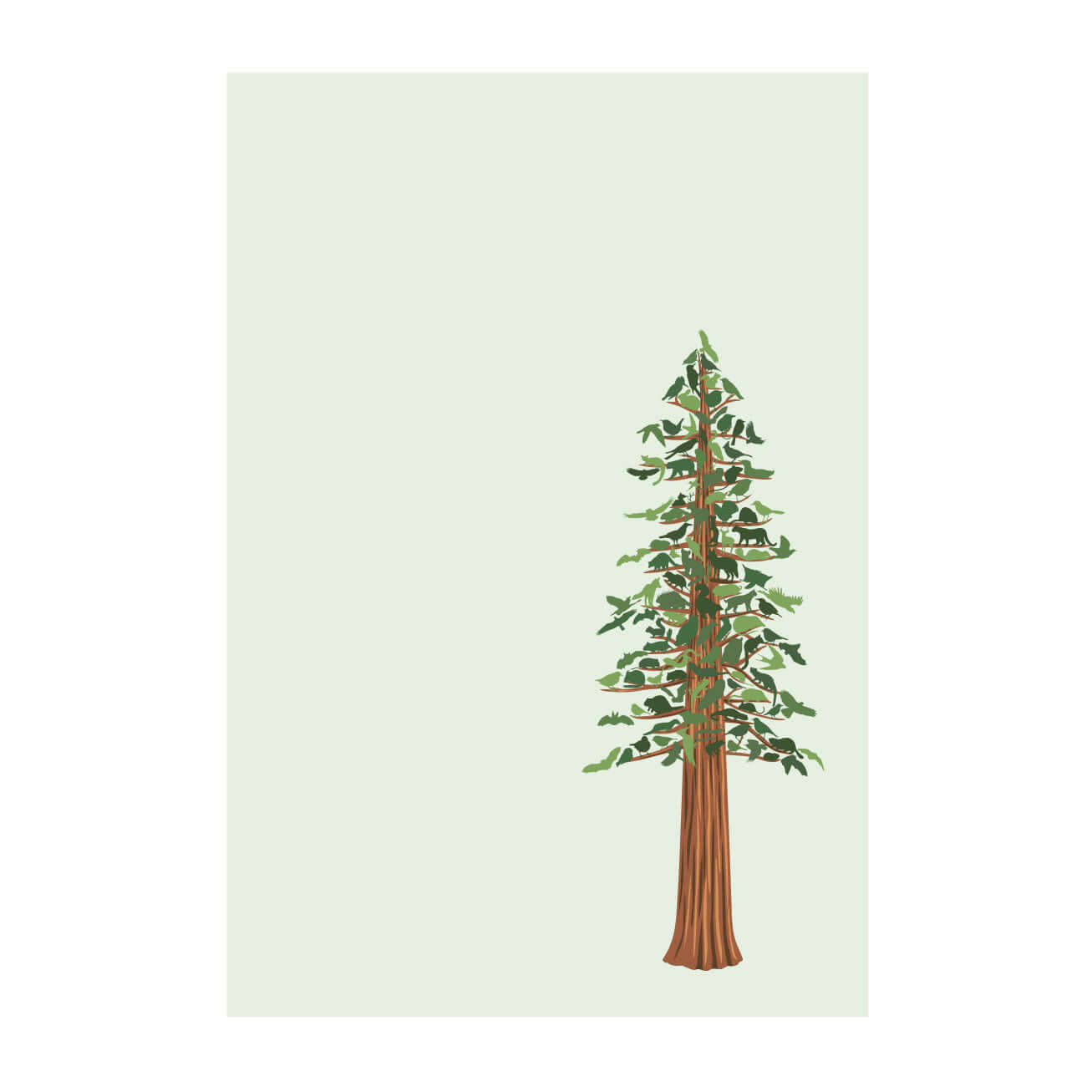 Redwood Tree Recycled Notepad - Alice Frost Studio