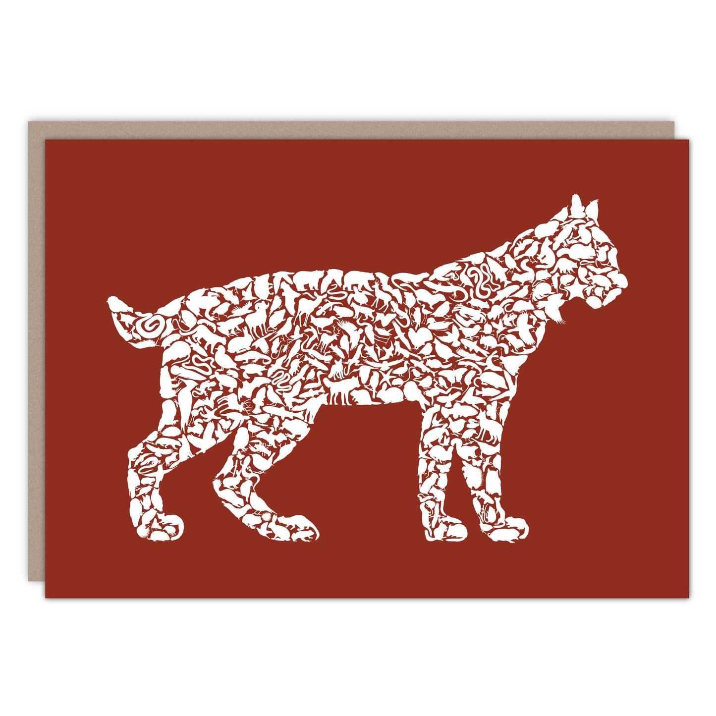 Bobcat Card - Alice Frost Studio