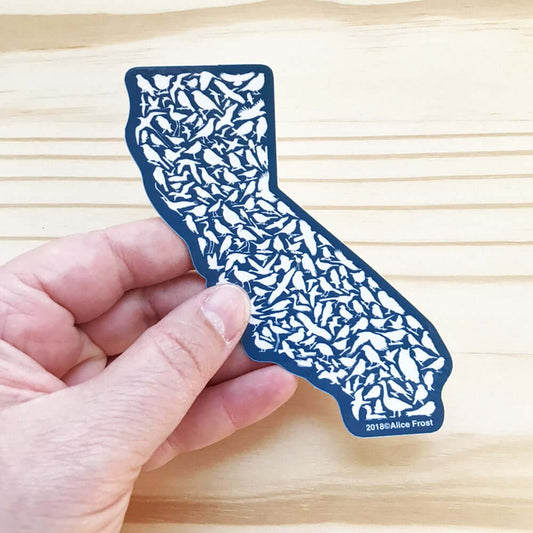 California Birds Sticker - Alice Frost Studio