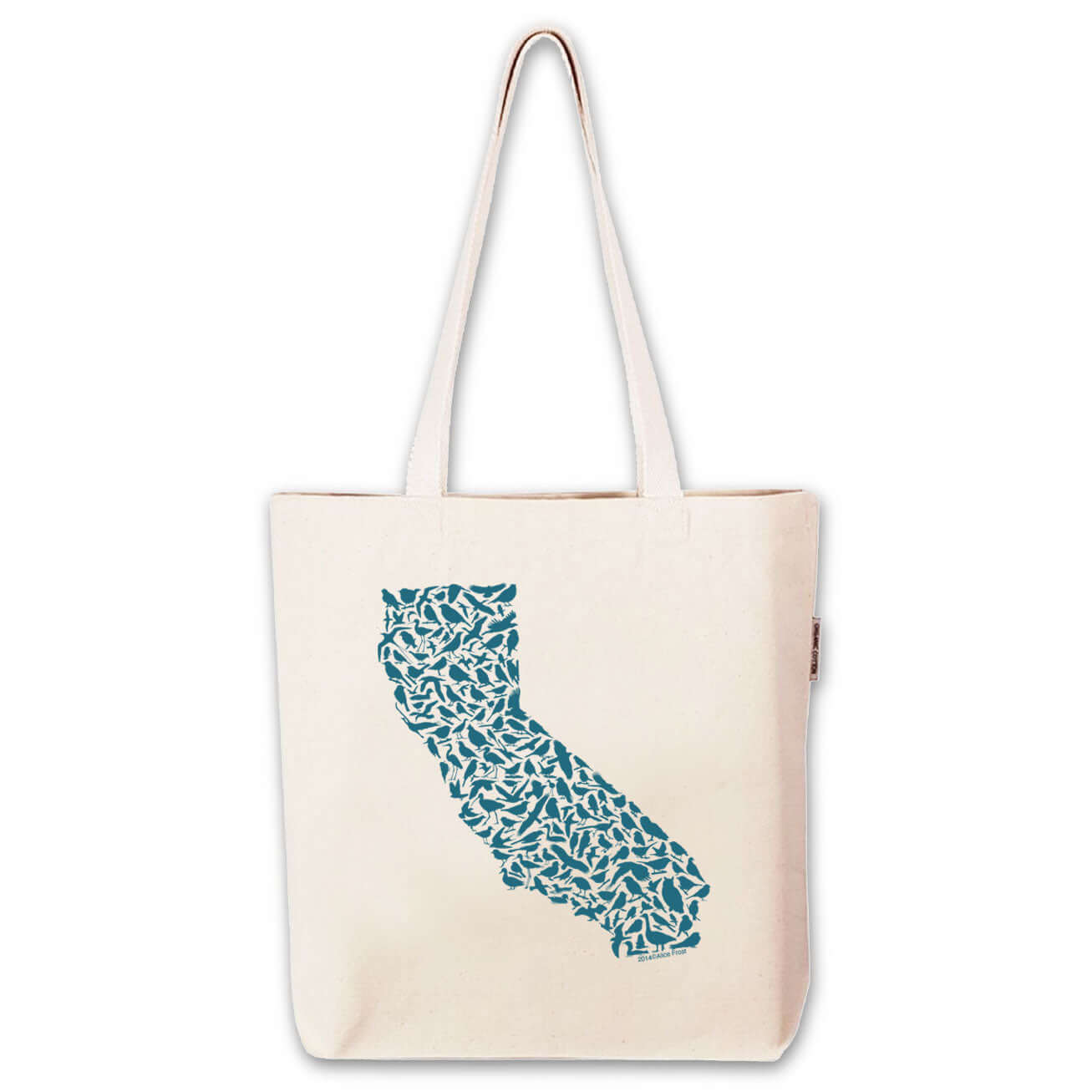 California Birds Organic Tote Bag - Alice Frost Studio