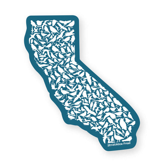 California Birds Sticker - Alice Frost Studio