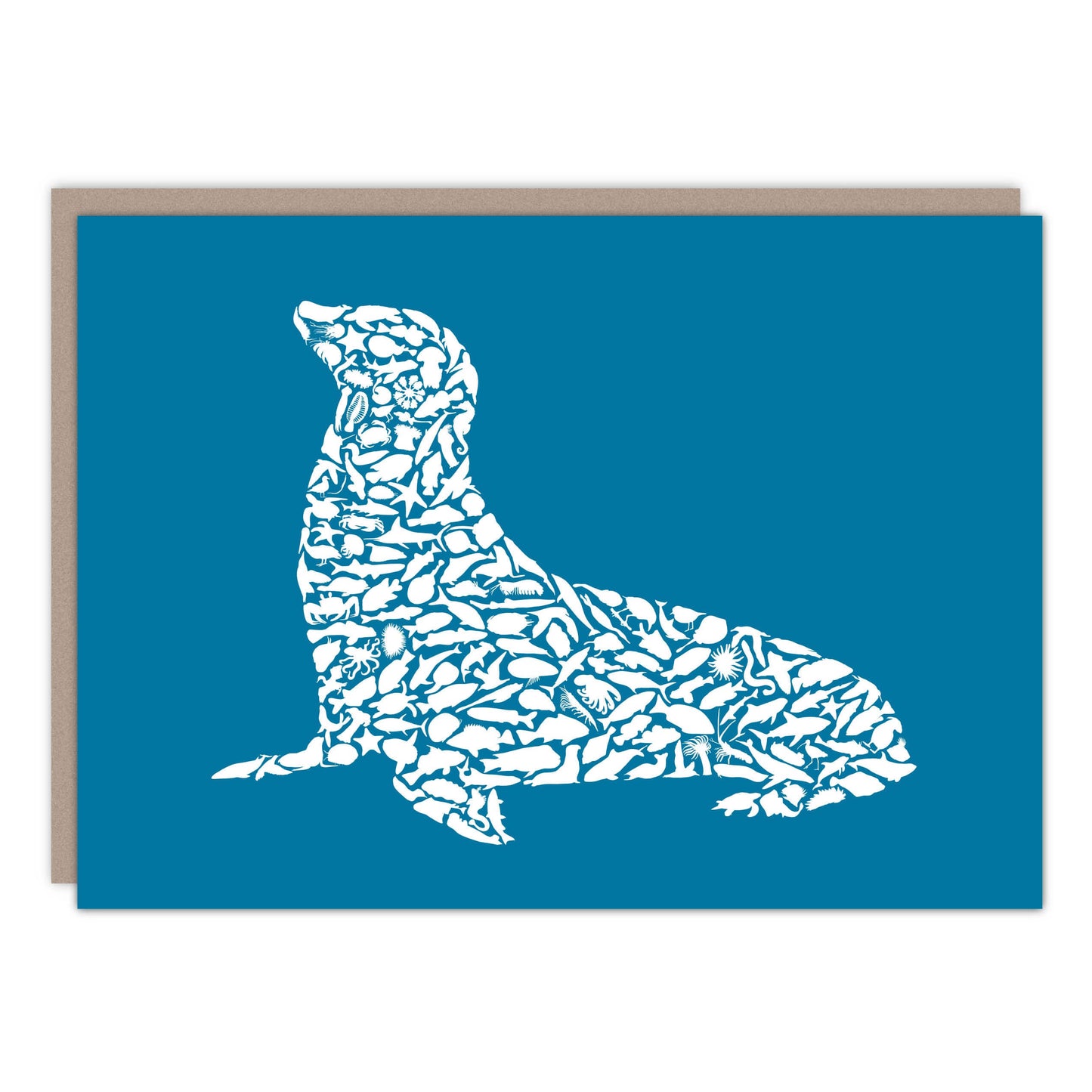California Sea Lion Card - Alice Frost Studio