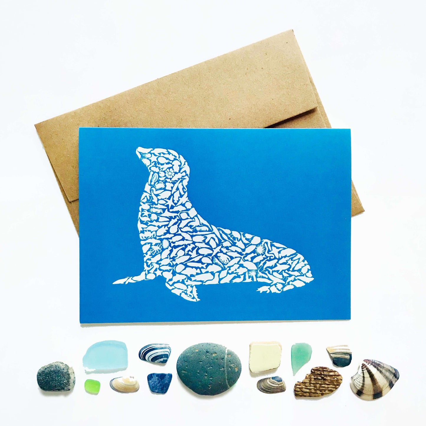 California Sea Lion Card - Alice Frost Studio