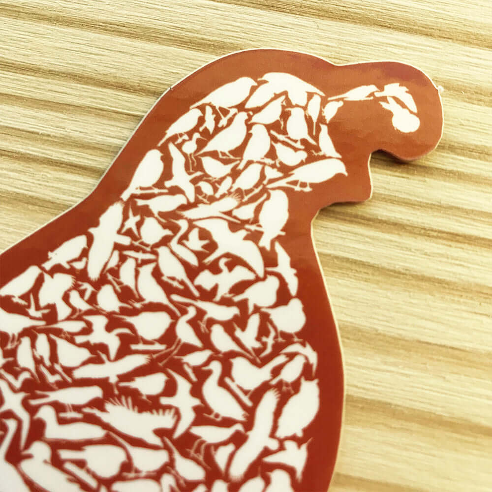 California Quail Sticker - Alice Frost Studio