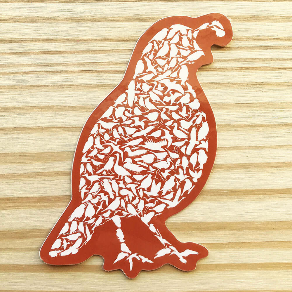 California Quail Sticker - Alice Frost Studio