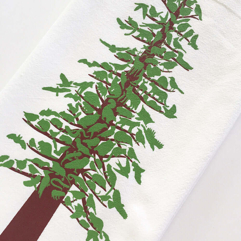 Redwood Tree Flour Sack Towel - Alice Frost Studio