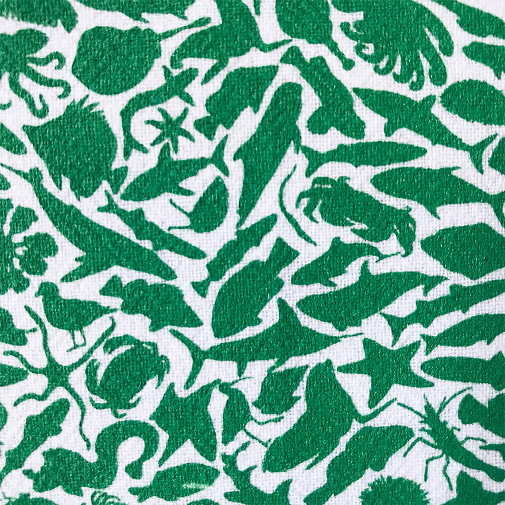 Green Sea Turtle Cotton Towel - Alice Frost Studio