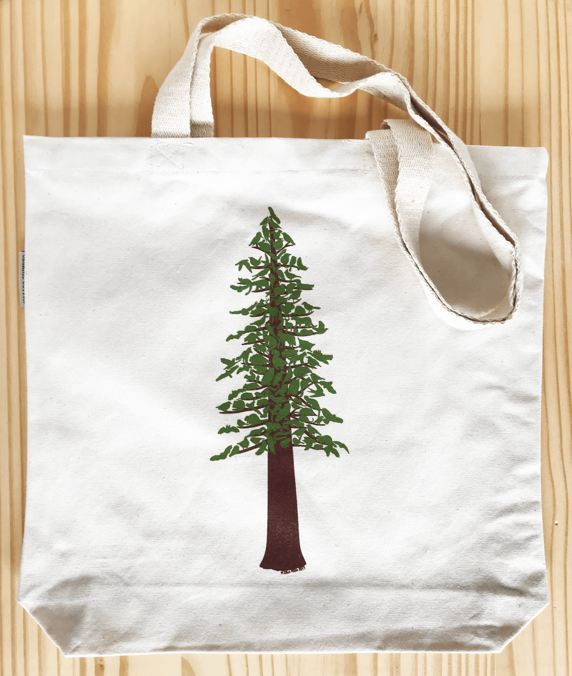 Redwood Tree Organic Tote Bag - Alice Frost Studio
