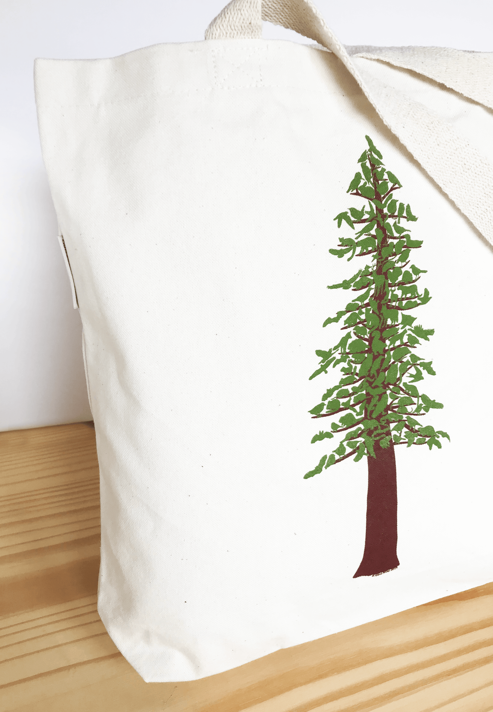 Redwood Tree Organic Tote Bag - Alice Frost Studio