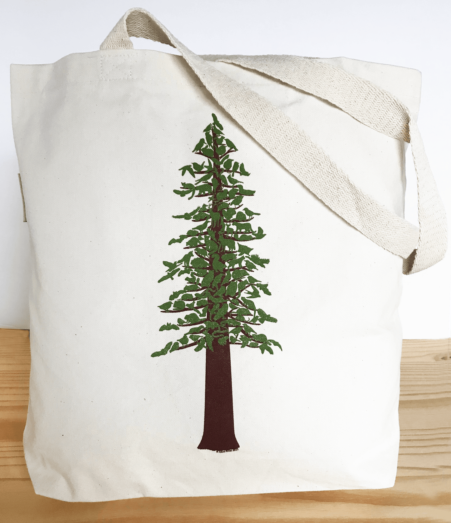 Redwood Tree Organic Tote Bag - Alice Frost Studio