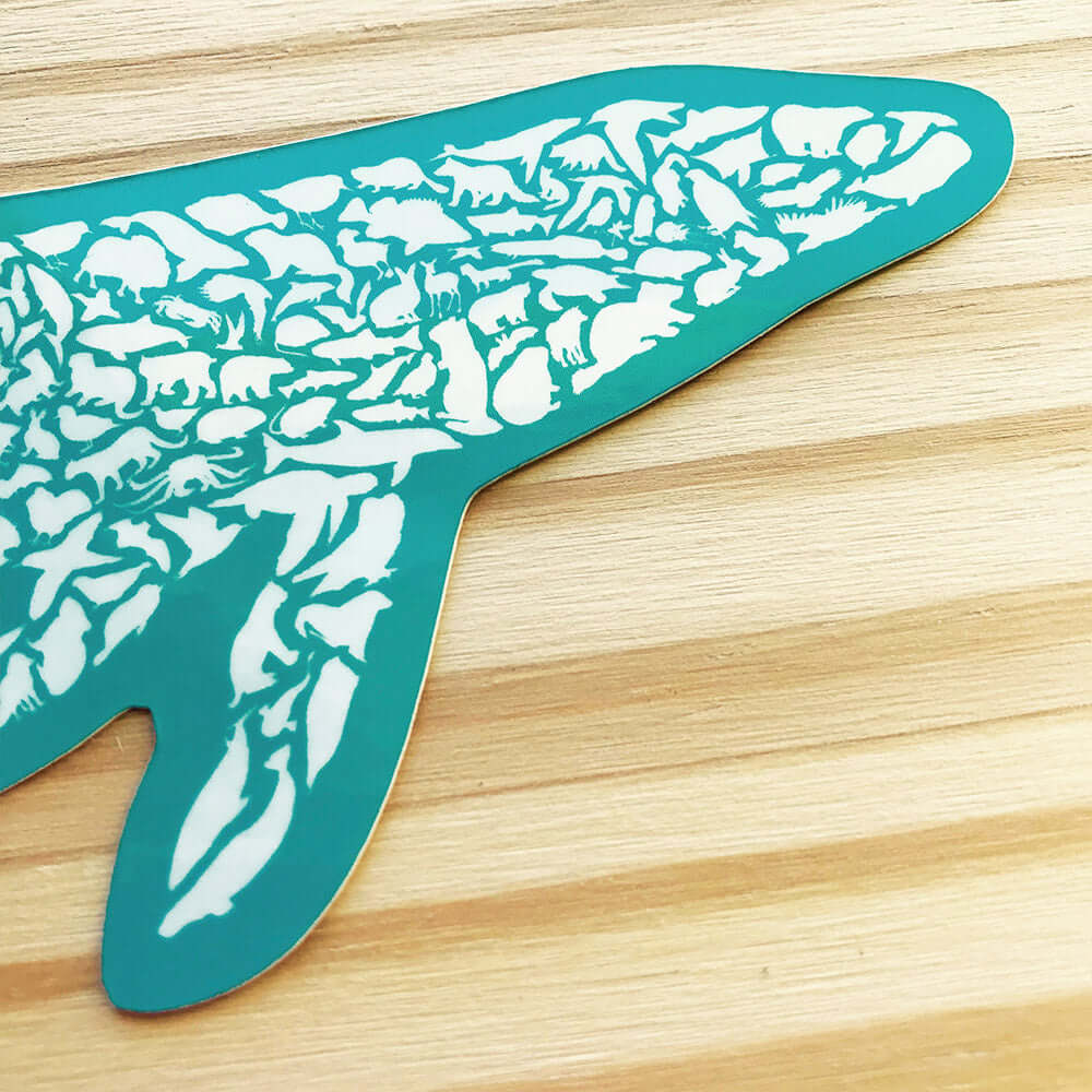 Humpback Whale Sticker - Alice Frost Studio