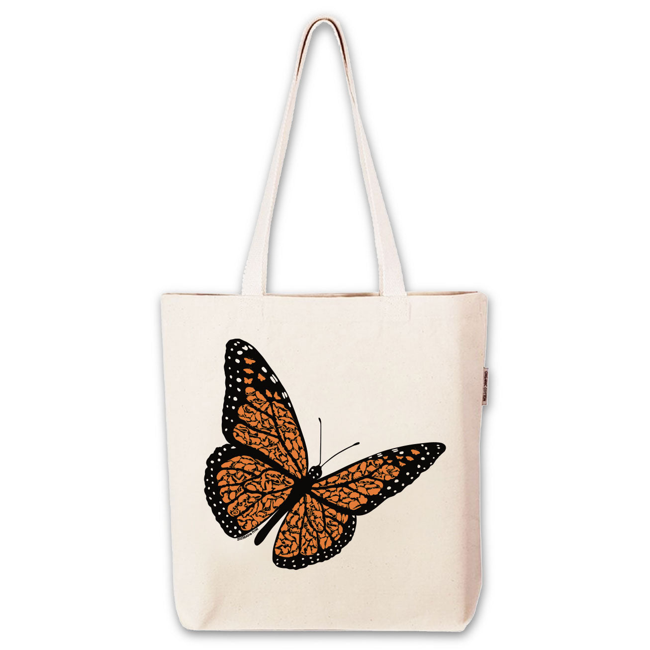 Monarch Butterfly Organic Tote Bag - Alice Frost Studio