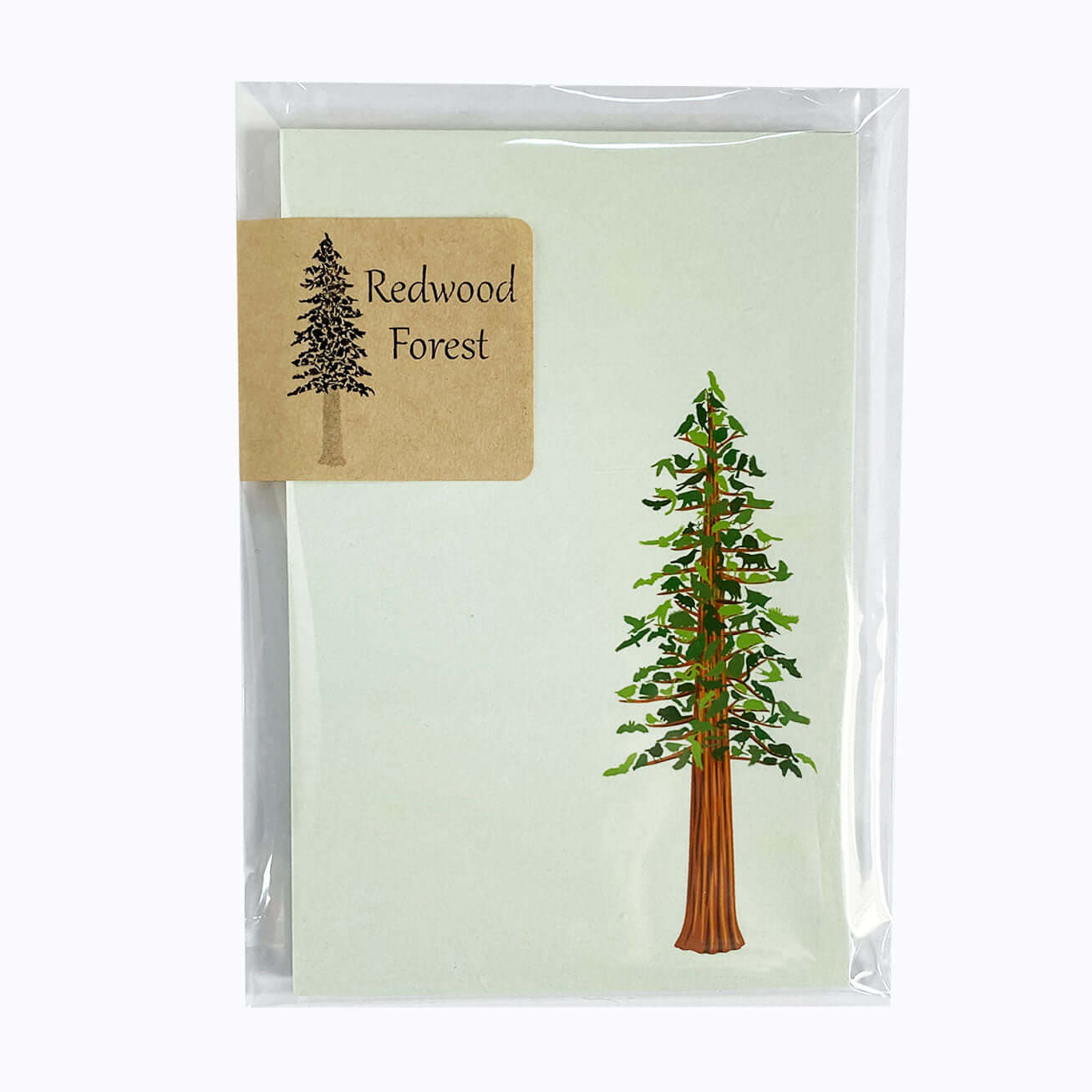 Redwood Tree Recycled Notepad - Alice Frost Studio