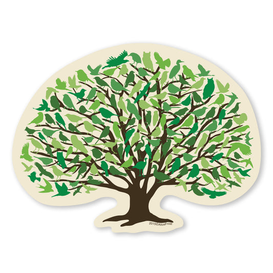 Oak Tree Sticker