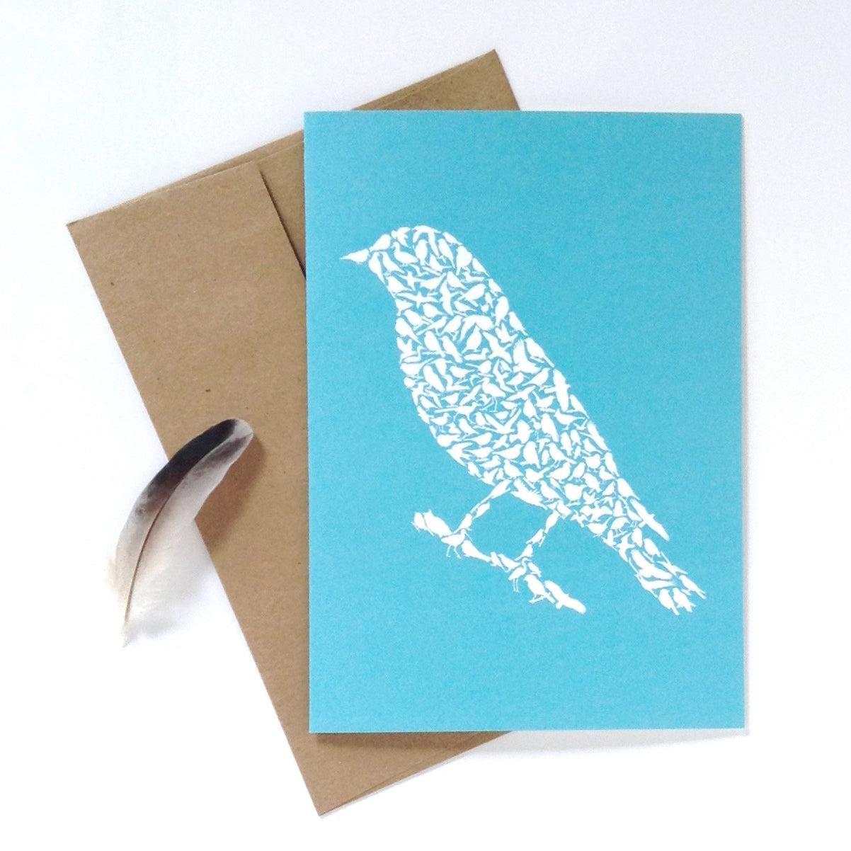 Western Bluebird Art Card - Alice Frost Studio