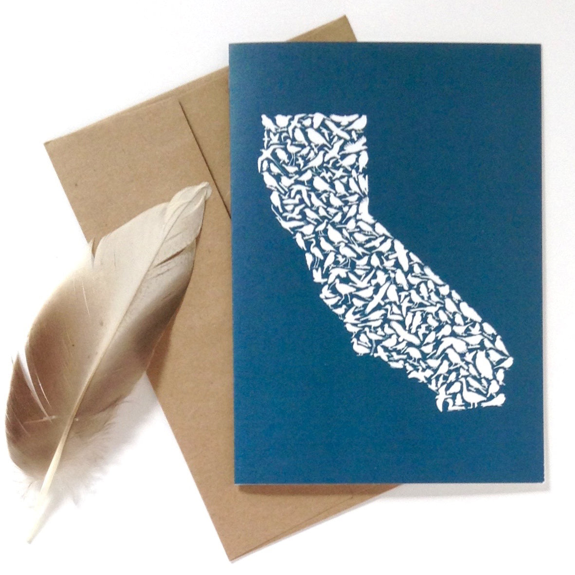 California Birds Card - Alice Frost Studio