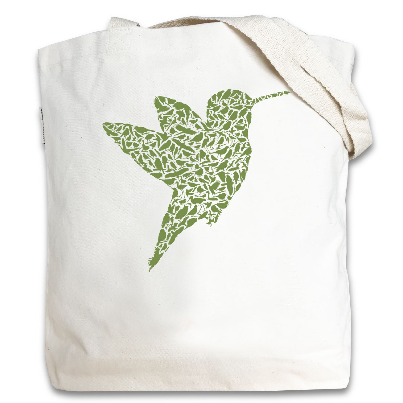 Hummingbird Organic Tote Bag - Alice Frost Studio