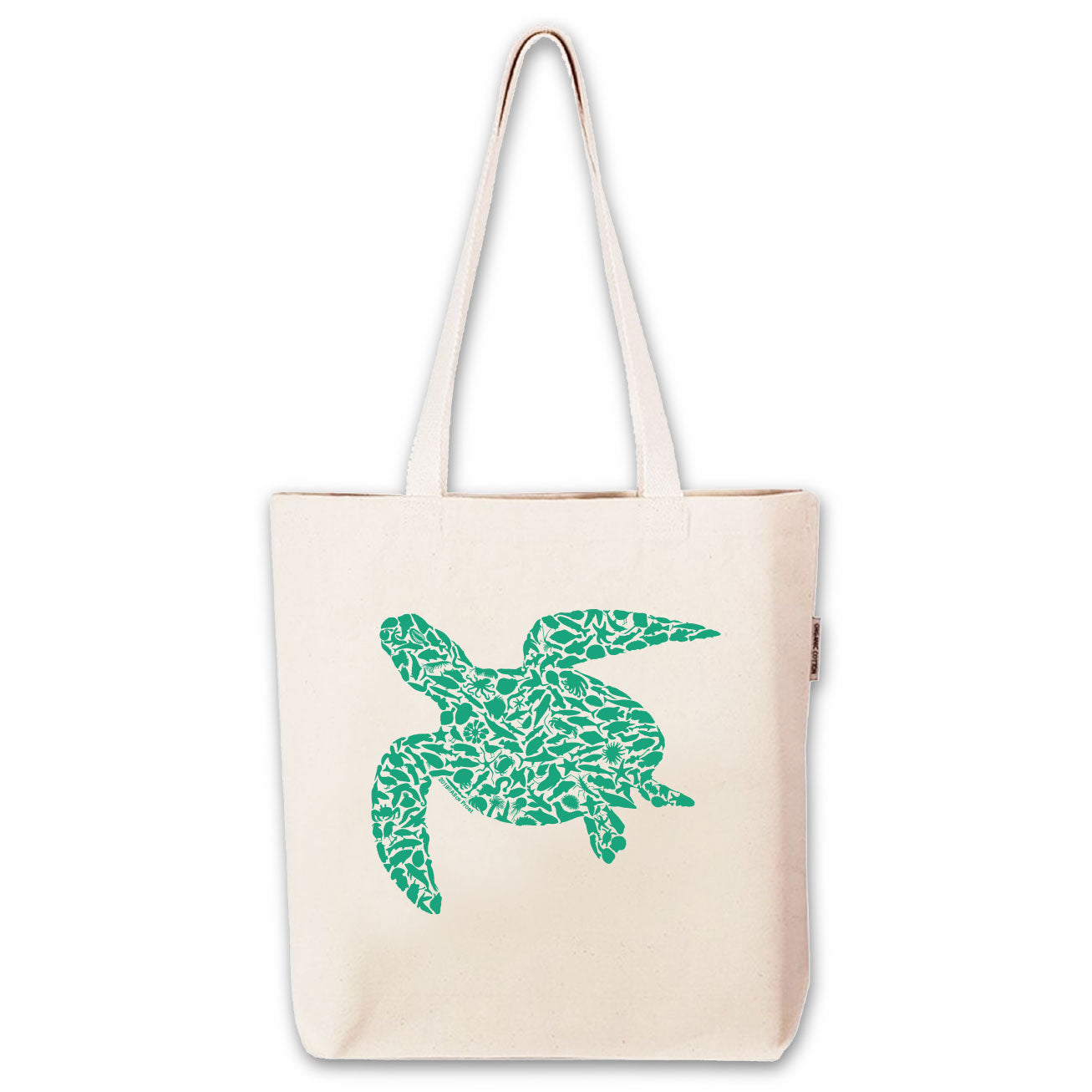 Sea turtle cheap tote bag